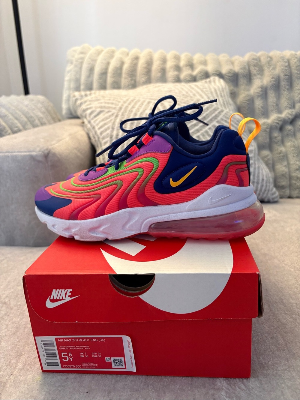 Air Max 270 React (GS)